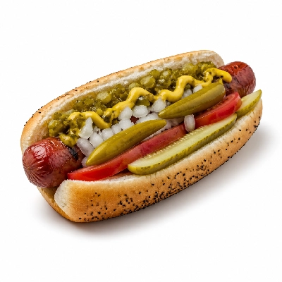 The Loop Restaurant Sandwiches Hot Dog Chicago