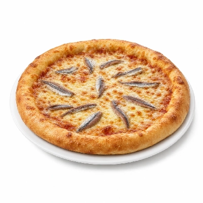 The Loop Restaurant Thick Crust Pizza Adds Anchovies