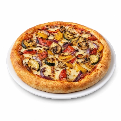 The Loop Restaurant Thick Crust Pizza Adds Grilled Vegetables