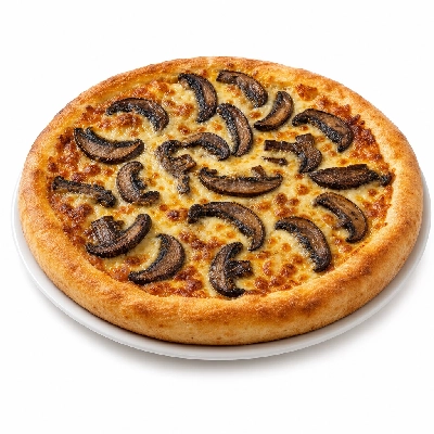 The Loop Restaurant Thick Crust Pizza Adds Portobello Mushrooms