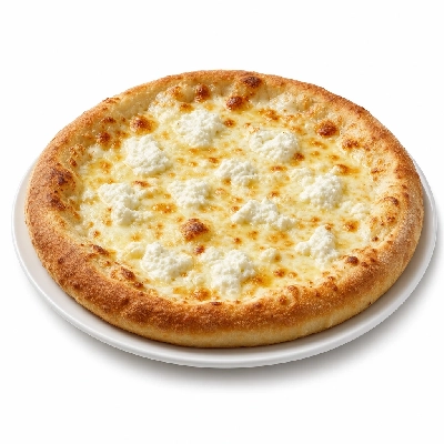 The Loop Restaurant Thick Crust Pizza Adds Ricotta Cheese Medium