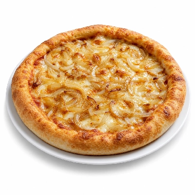 The Loop Restaurant Thick Crust Pizza Adds Sauteed Onions