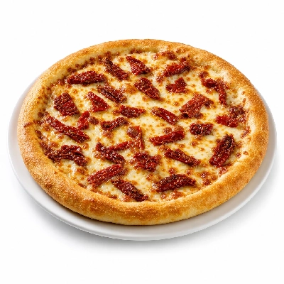 The Loop Restaurant Thick Crust Pizza Adds Sun Dried Tomatoes