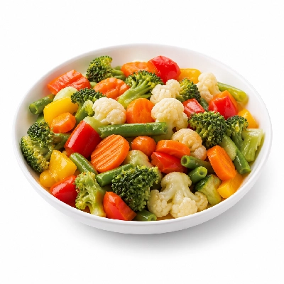 The Melting Pot Vegetable Medley with Entree, Court Bouillon Side
