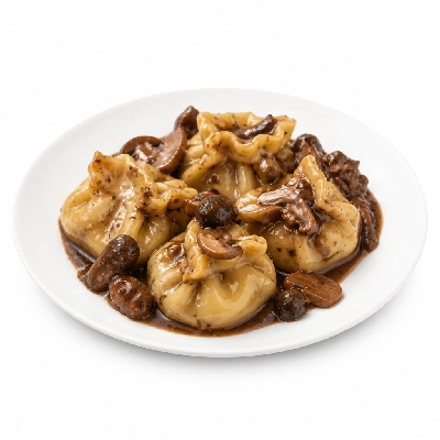 The Melting Pot Wild Mushroom Sacchetti, Coq Au Vin