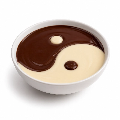The Melting Pot Yin & Yang Chocolate Fondue
