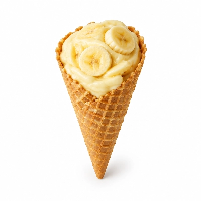 The Yard Milkshake Bar Banana Pudding Big Waffle Cone