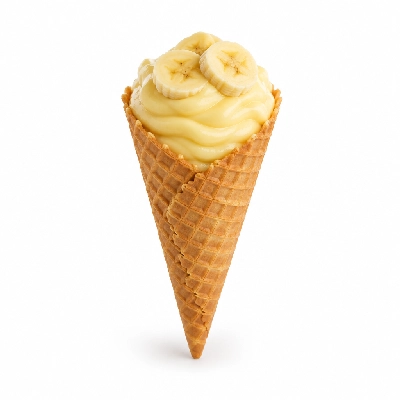 The Yard Milkshake Bar Banana Pudding Sugar Cone