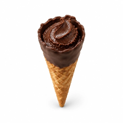The Yard Milkshake Bar Better Brownie Batter Little Waffle Cone Dipped in Chocolate