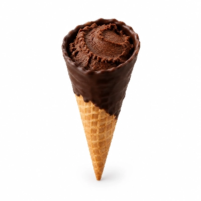 The Yard Milkshake Bar Better Brownie Batter Sugar Cone Dipped in Chocolate