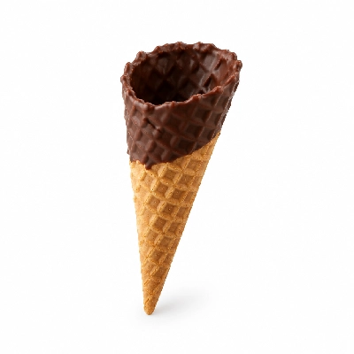 The Yard Milkshake Bar Birthday Batter Big Waffle Cone Dipped in Chocolate