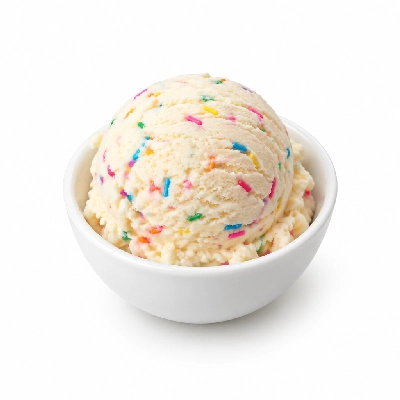 The Yard Milkshake Bar Birthday Batter Ice Cream 8 Oz Bowl