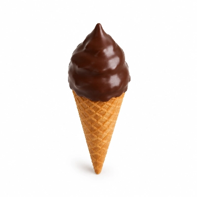 The Yard Milkshake Bar Birthday Batter Sugar Cone Dipped in Chocolate