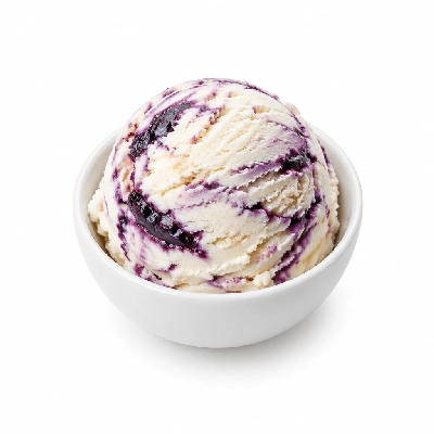 The Yard Milkshake Bar Blueberry Cheesecake Ice Cream 12 Oz Bowl