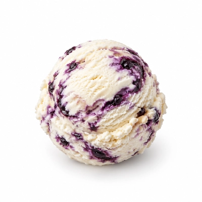The Yard Milkshake Bar Blueberry Cheesecake Ice Cream 4 Oz Bowl