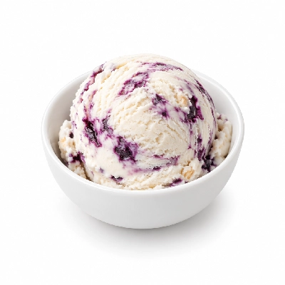 The Yard Milkshake Bar Blueberry Cheesecake Ice Cream 8 Oz Bowl