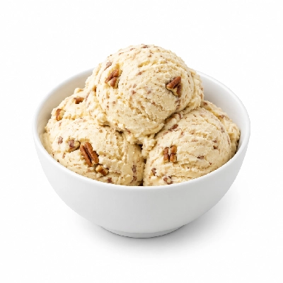 The Yard Milkshake Bar Butter Pecan Ice Cream 4 Oz Bowl