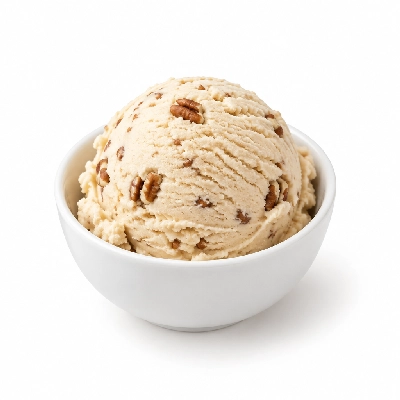 The Yard Milkshake Bar Butter Pecan Ice Cream 8 Oz Bowl