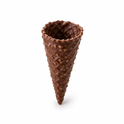 The Yard Milkshake Bar Cappuccino Crunch Little Waffle Cone Dipped in Chocolate