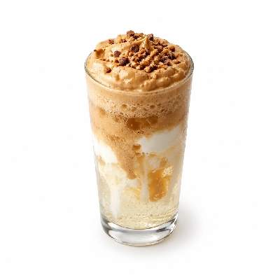 The Yard Milkshake Bar Cappuccino Crunch Cream Soda Float
