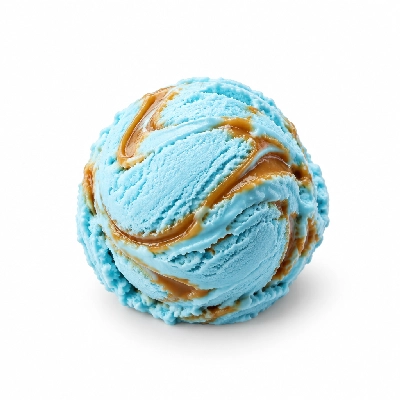 The Yard Milkshake Bar Caramel Cheesecake Cookie Monster Ice Cream 8 Oz Bowl