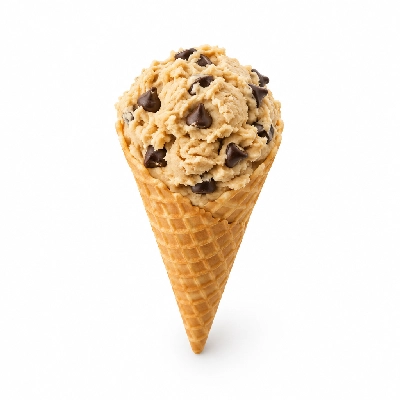 The Yard Milkshake Bar Chocolate Chip Cookie Dough Sugar Cone