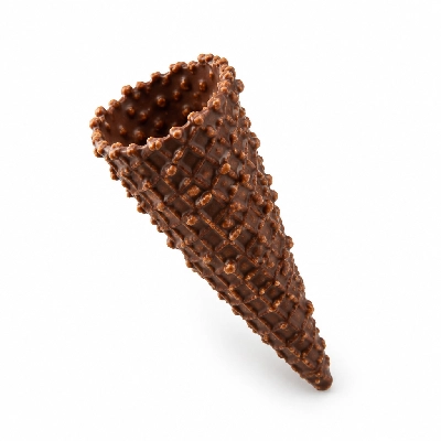 The Yard Milkshake Bar Chocolate Chunk Big Waffle Cone Dipped in Chocolate