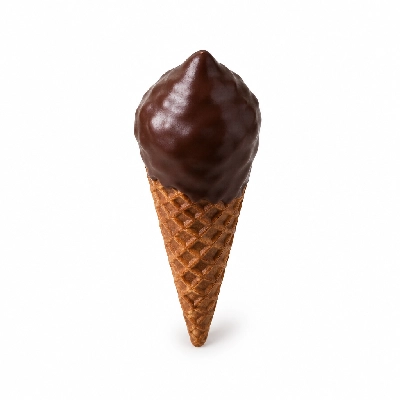 The Yard Milkshake Bar Chocolate Little Waffle Cone Dipped in Chocolate