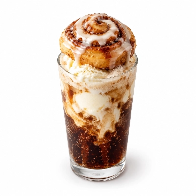 The Yard Milkshake Bar Cinnamon Bun Coke Float
