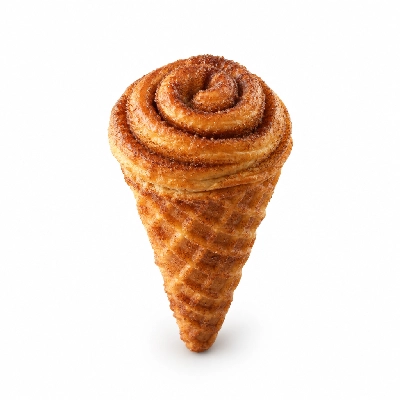 The Yard Milkshake Bar Cinnamon Bun Sugar Cone