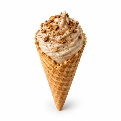 The Yard Milkshake Bar Cookie Butter Craze Big Waffle Cone