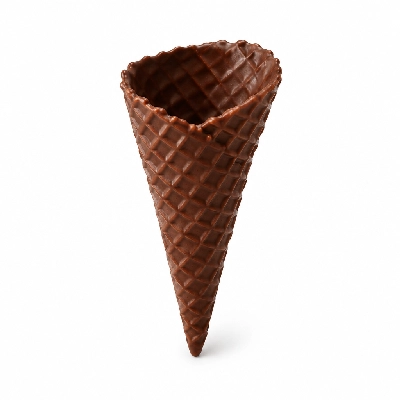 The Yard Milkshake Bar Cookie Butter Craze Big Waffle Cone Dipped in Chocolate