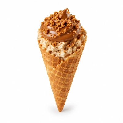 The Yard Milkshake Bar Cookie Butter Craze Sugar Cone