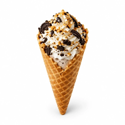 The Yard Milkshake Bar Cookie Craving Big Waffle Cone