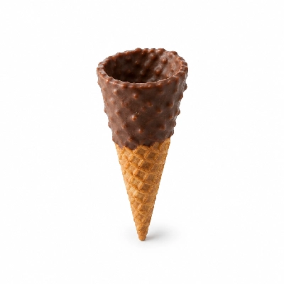 The Yard Milkshake Bar Cookie Craving Little Waffle Cone Dipped in Chocolate