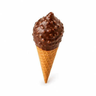 The Yard Milkshake Bar Cookie Craving Sugar Cone Dipped in Chocolate