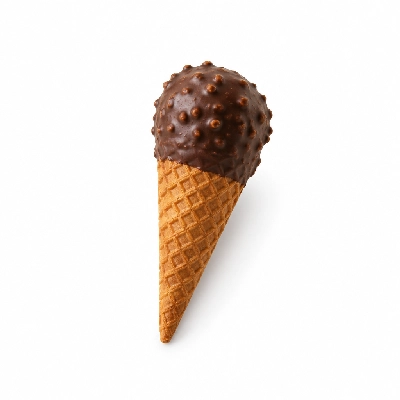 The Yard Milkshake Bar Cookies and Cream Little Waffle Cone Dipped in Chocolate