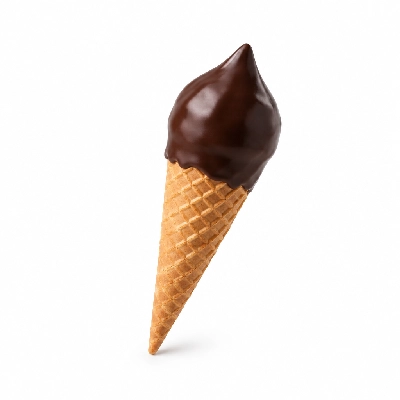 The Yard Milkshake Bar Cookies and Cream Sugar Cone Dipped in Chocolate
