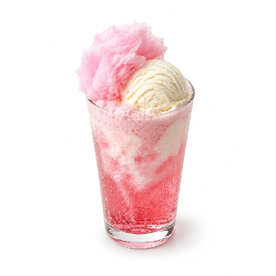 The Yard Milkshake Bar Cotton Candy Cream Soda Float