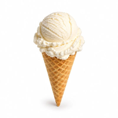 The Yard Milkshake Bar Crazy Vanilla Big Waffle Cone