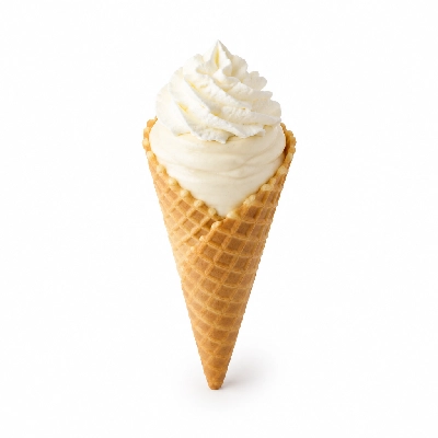 The Yard Milkshake Bar Crazy Vanilla Sugar Cone