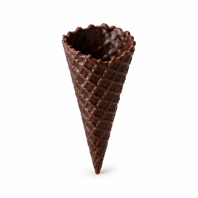 The Yard Milkshake Bar Graham Central Station Big Waffle Cone Dipped in Chocolate