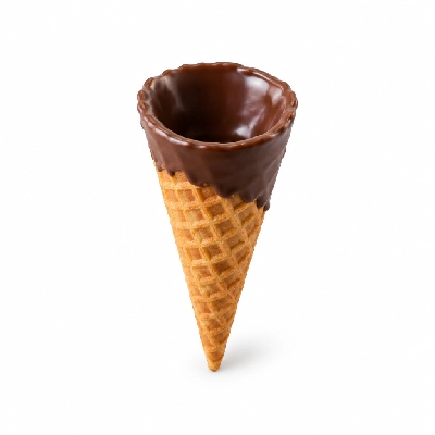 The Yard Milkshake Bar Graham Central Station Little Waffle Cone Dipped in Chocolate