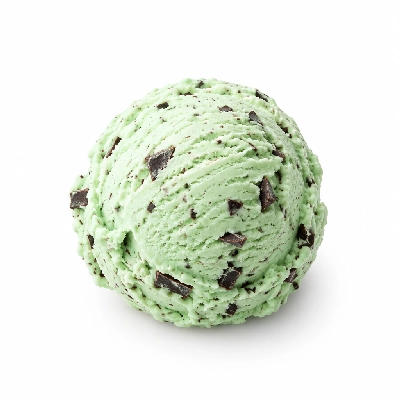 The Yard Milkshake Bar Green Mint Chip Ice Cream 4 Oz Bowl