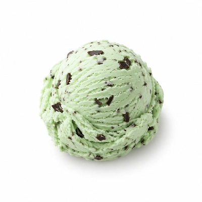 The Yard Milkshake Bar Green Mint Chip Ice Cream 8 Oz Bowl