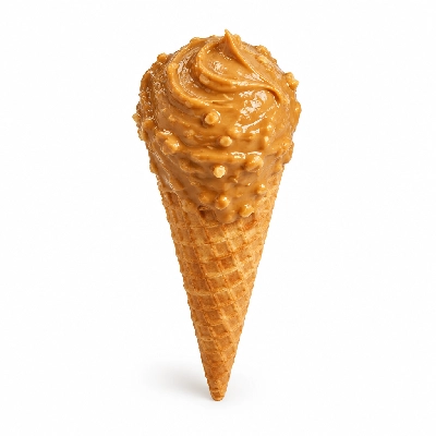 The Yard Milkshake Bar Honey Roasted Peanut Butter Big Waffle Cone