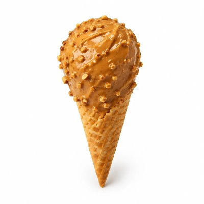 The Yard Milkshake Bar Honey Roasted Peanut Butter Sugar Cone
