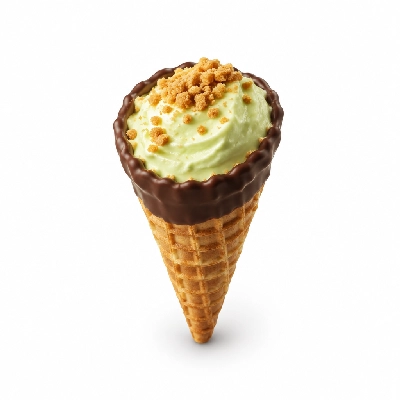 The Yard Milkshake Bar Key Lime Pie Little Waffle Cone Dipped in Chocolate