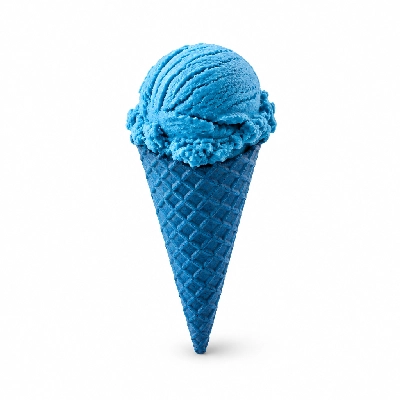 The Yard Milkshake Bar Lil Blue Panda Big Waffle Cone