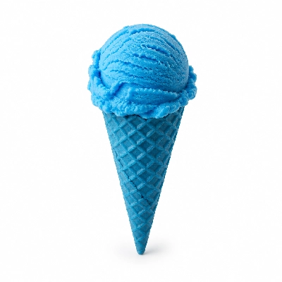 The Yard Milkshake Bar Lil Blue Panda Sugar Cone